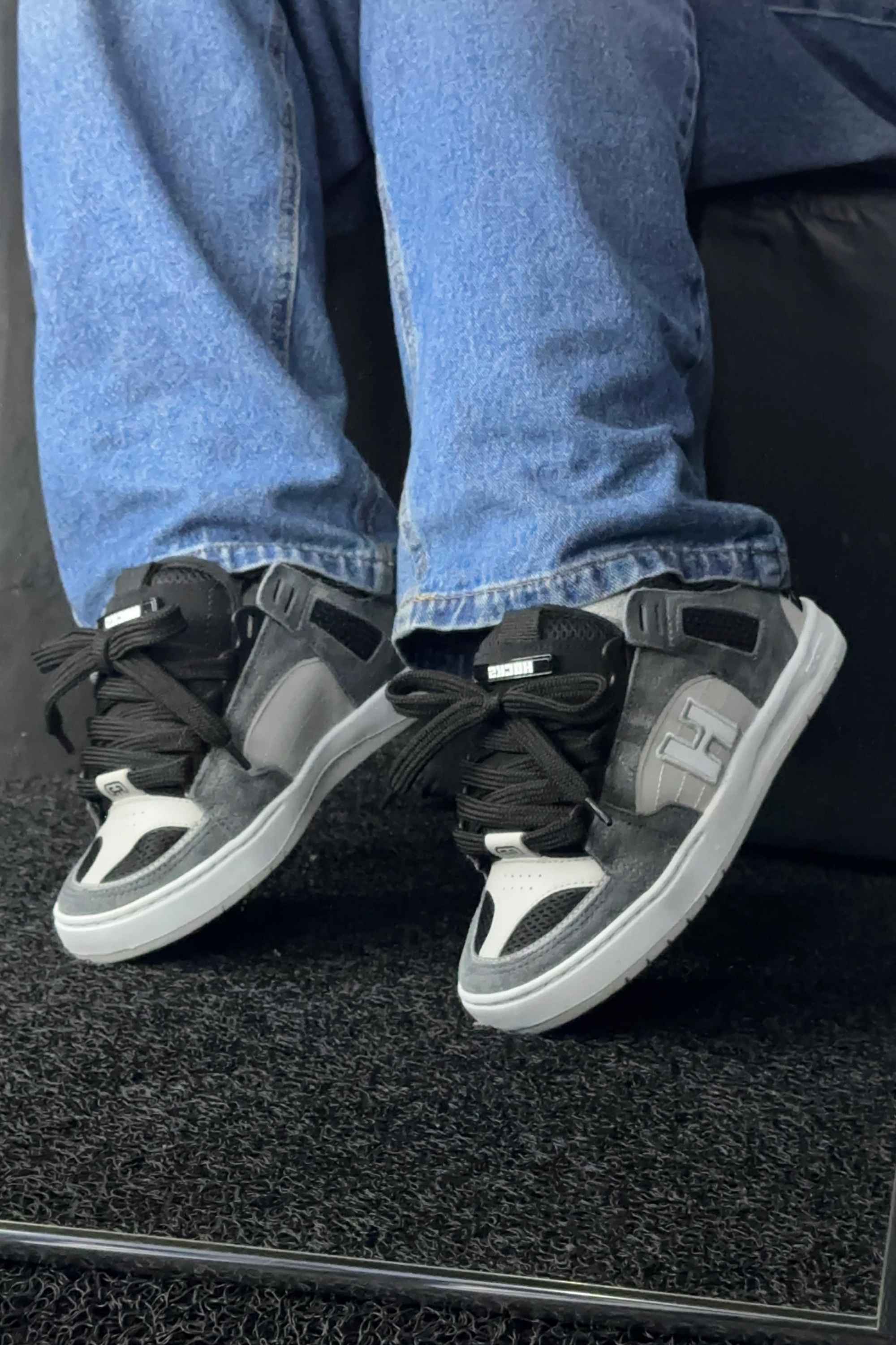 TENIS HOCKS BOLD ASFALTO